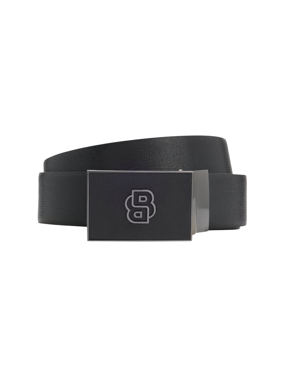 חגורת עור דו-צדדי עם Interchangeable Buckles