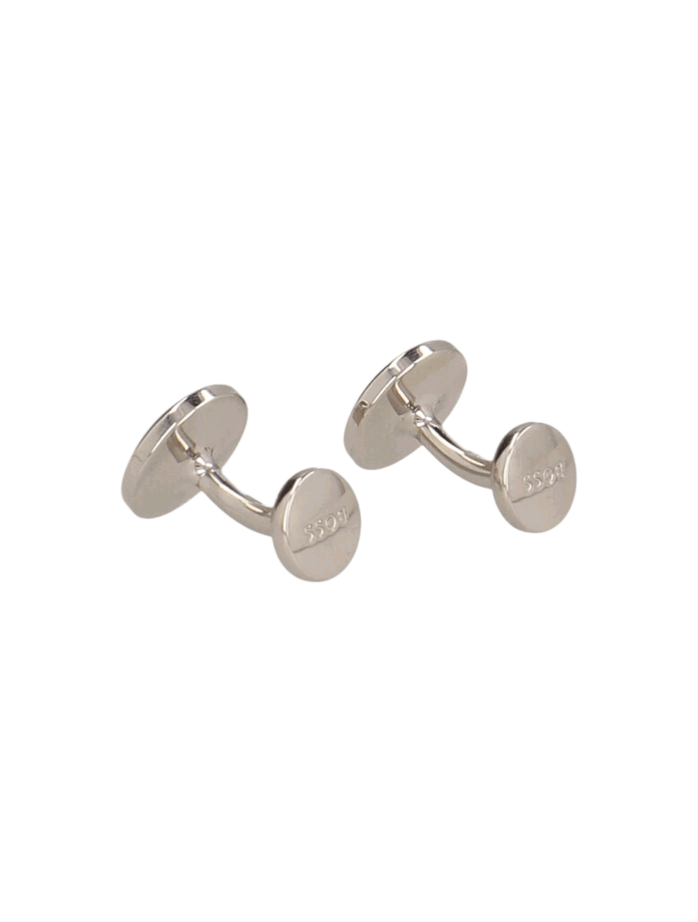 עגול Cufflinks עם כפול B לוגו