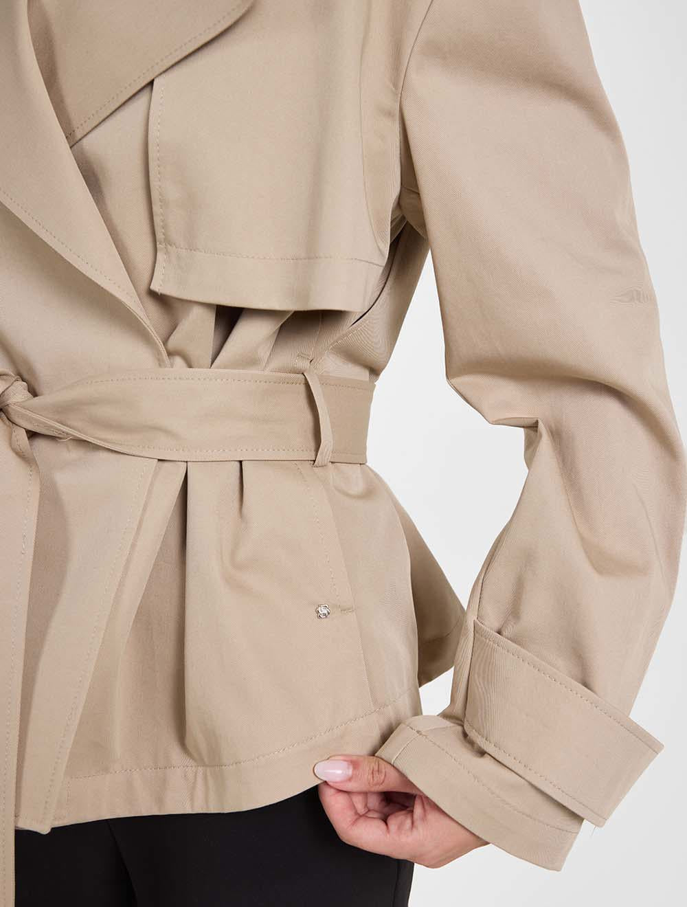 מעיל טרנץ' קרופ