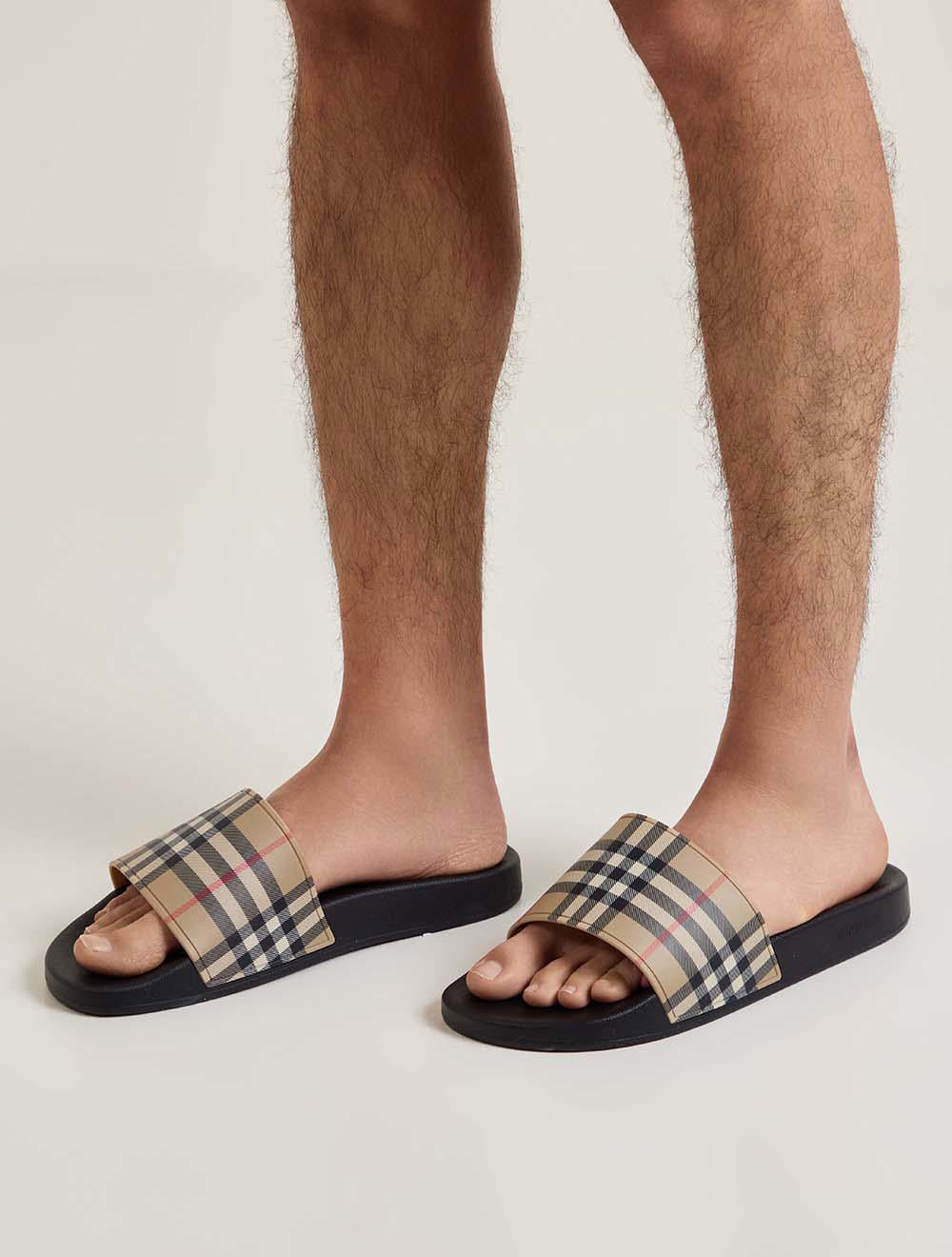 כפכפי סלייד משבצות