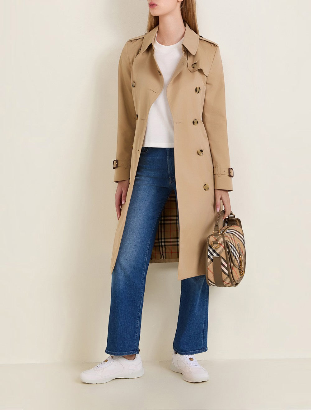 טרנץ' Burberry ארוך Chelsea הריטג'