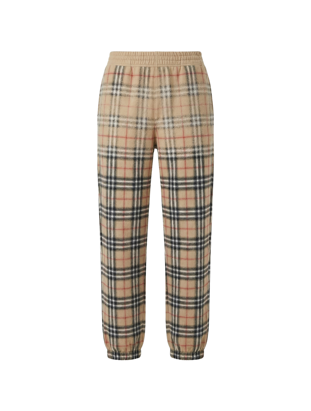 מכנסיים Ronnie Degrade משבצות רחב Jogger