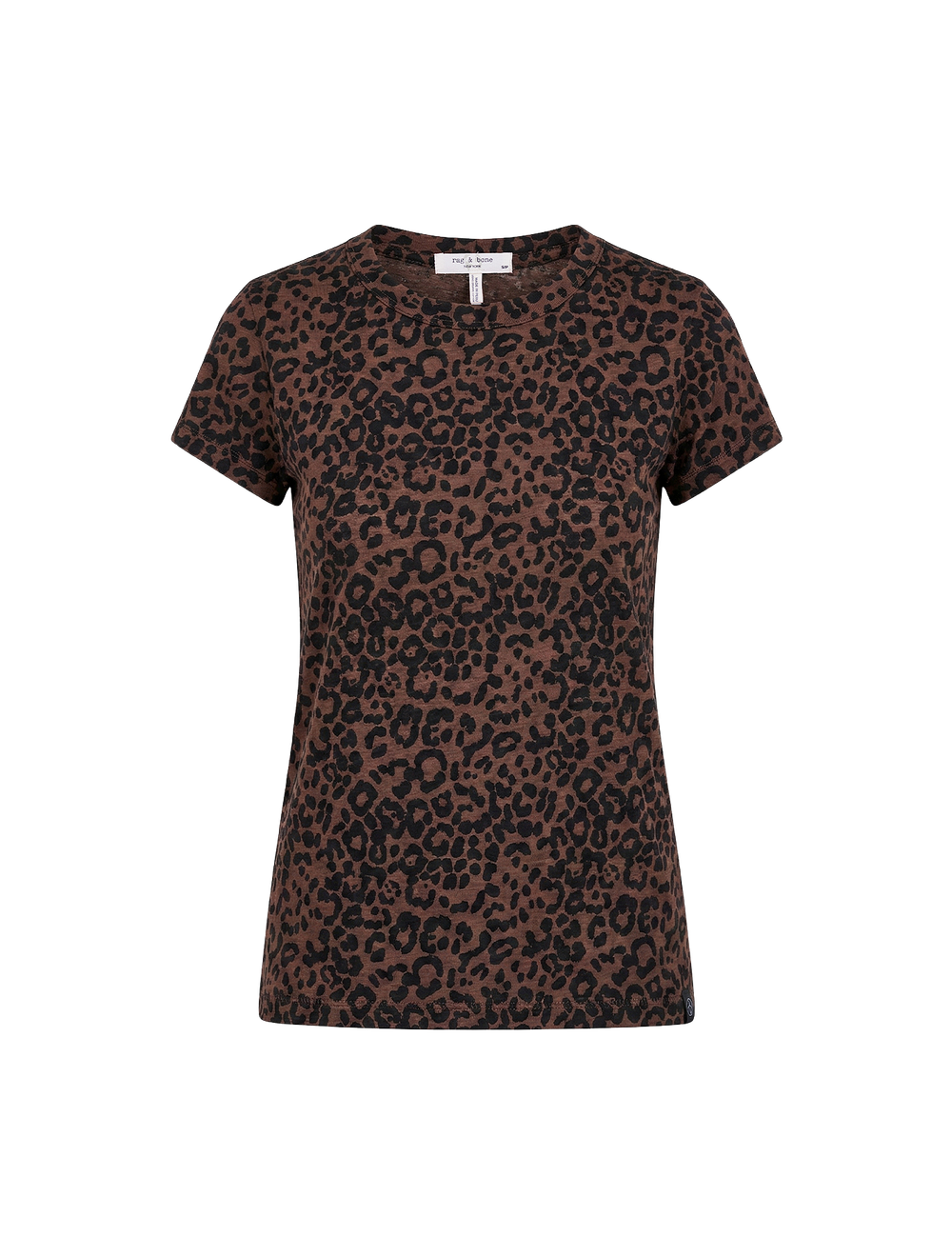 טי שירט אול אובר כותנה Leopard