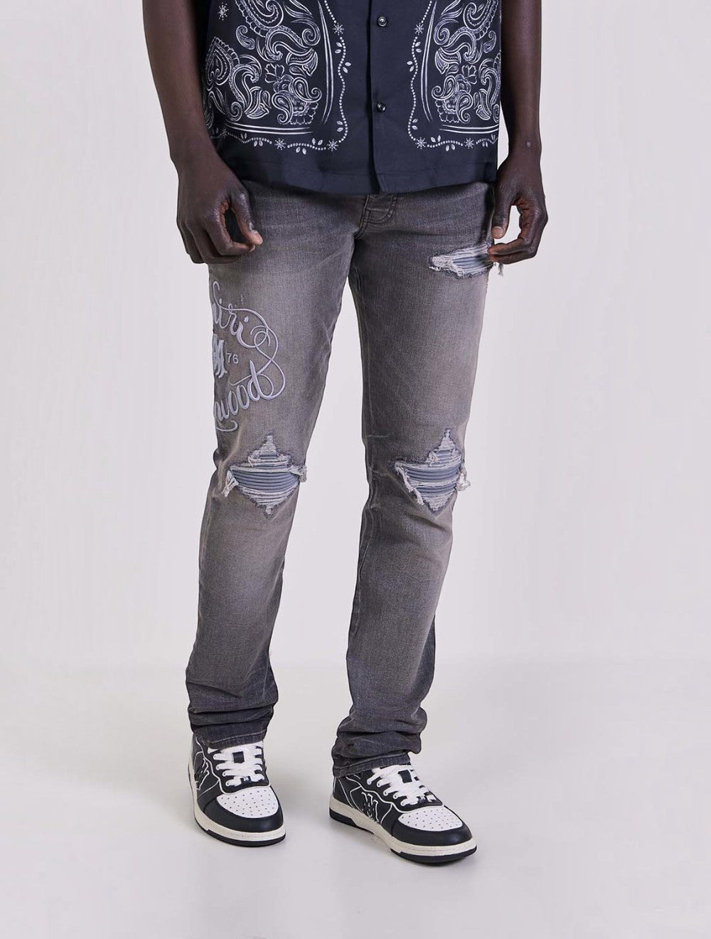 ג'ינס Amiri Hollywood Mx1