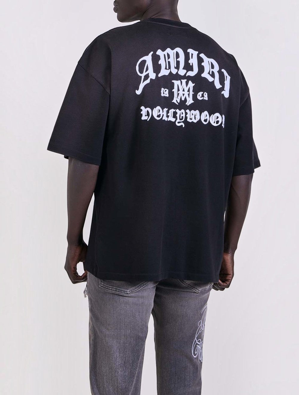 טי שירט Amiri Hollywood אוברסייז כותנה