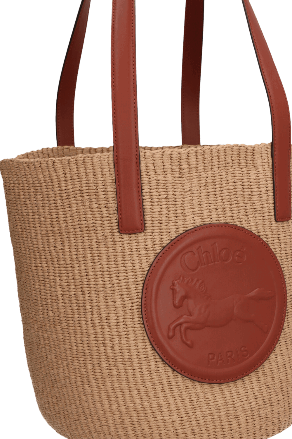 תיק Horse Medal גדול עור Basket