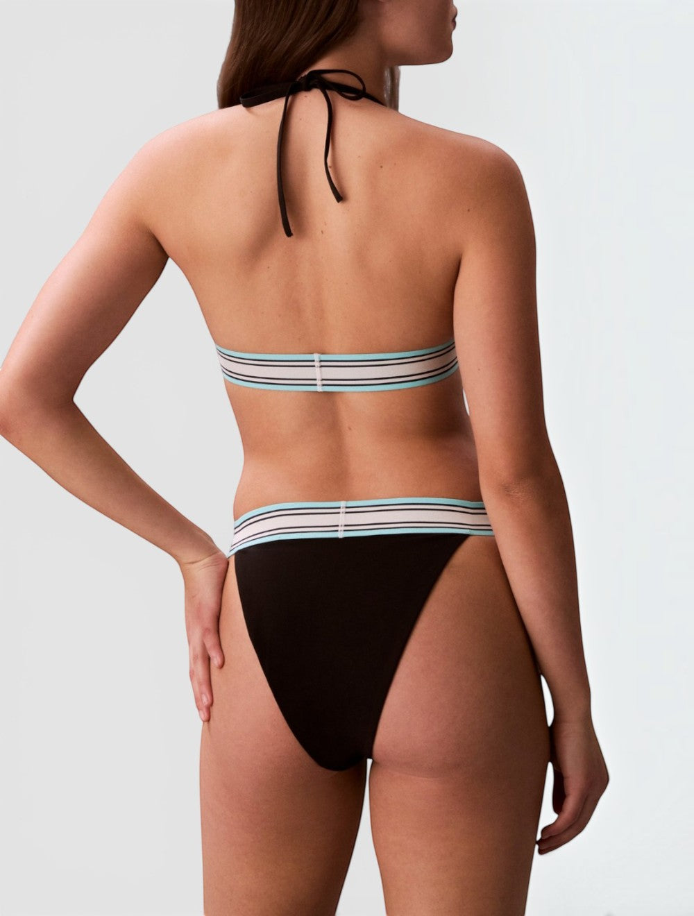 טופ ביקיני Halter חזיית טריאנגל