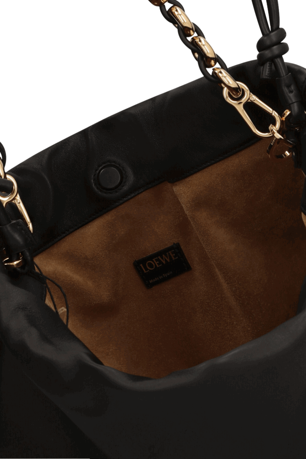 Flamenco גדול עור Purse