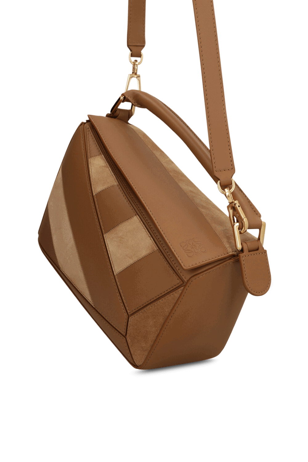תיק Puzzle קלאסי עור & זמש