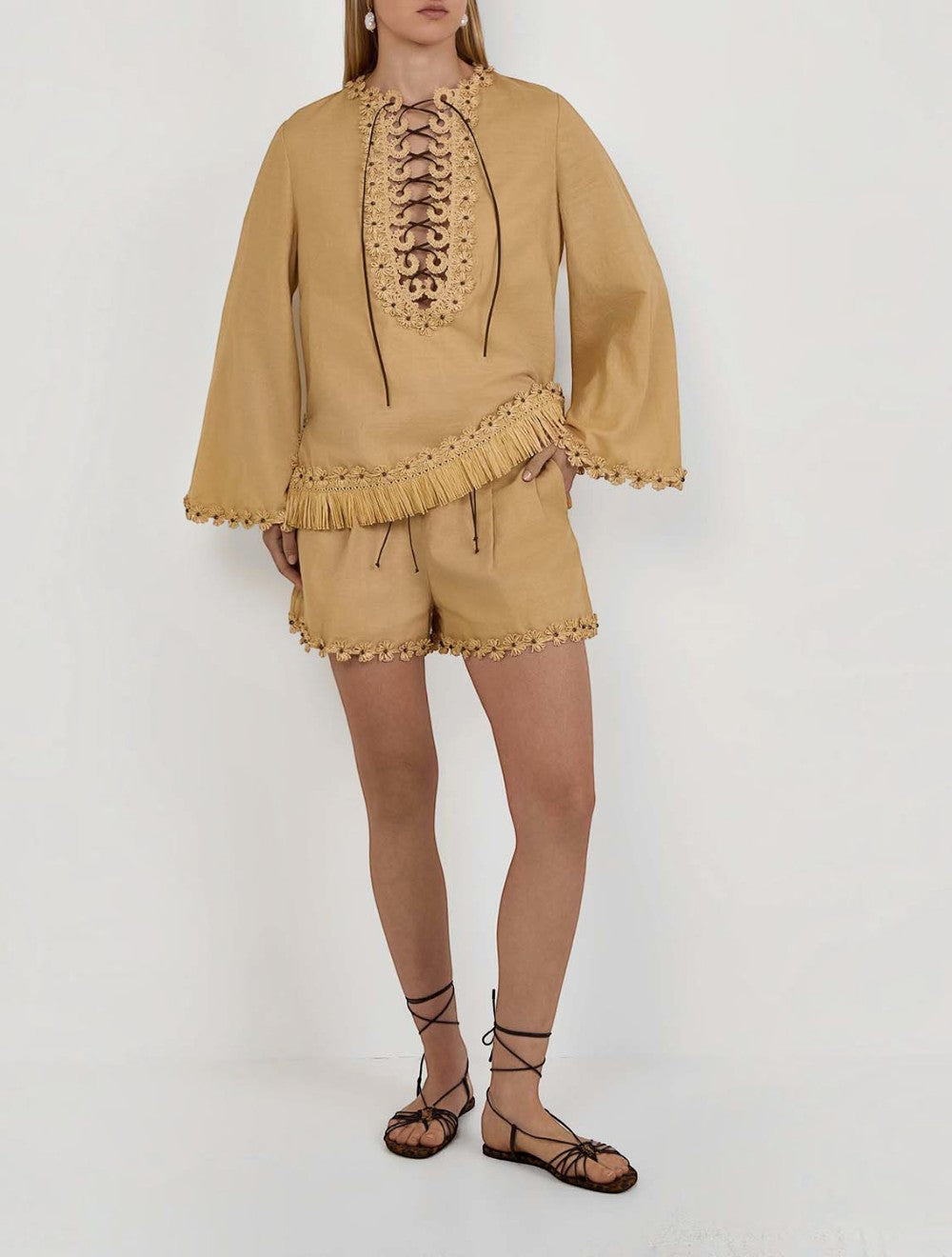 טופ Mahon Tunic כותנה