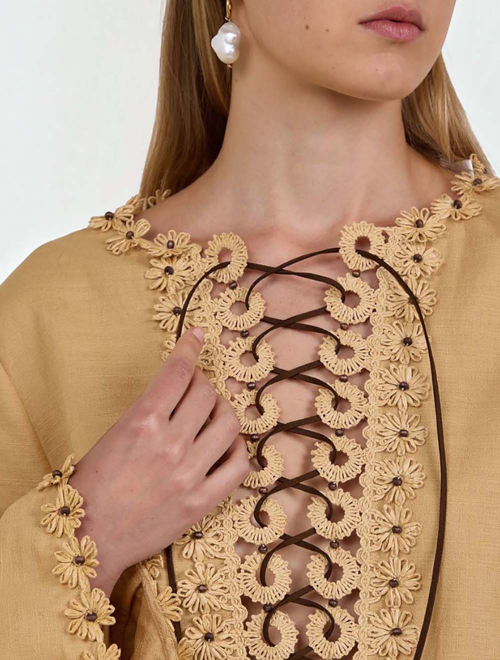 טופ Mahon Tunic כותנה