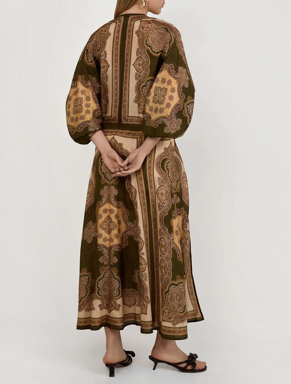 שמלת מקסי Mahon Tunic משי