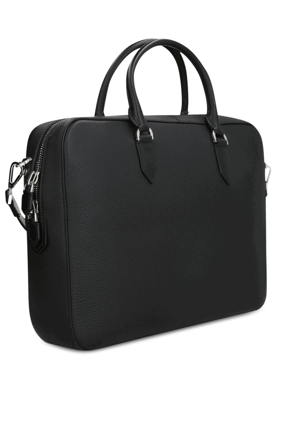 Elliot מגורען עור Briefcase