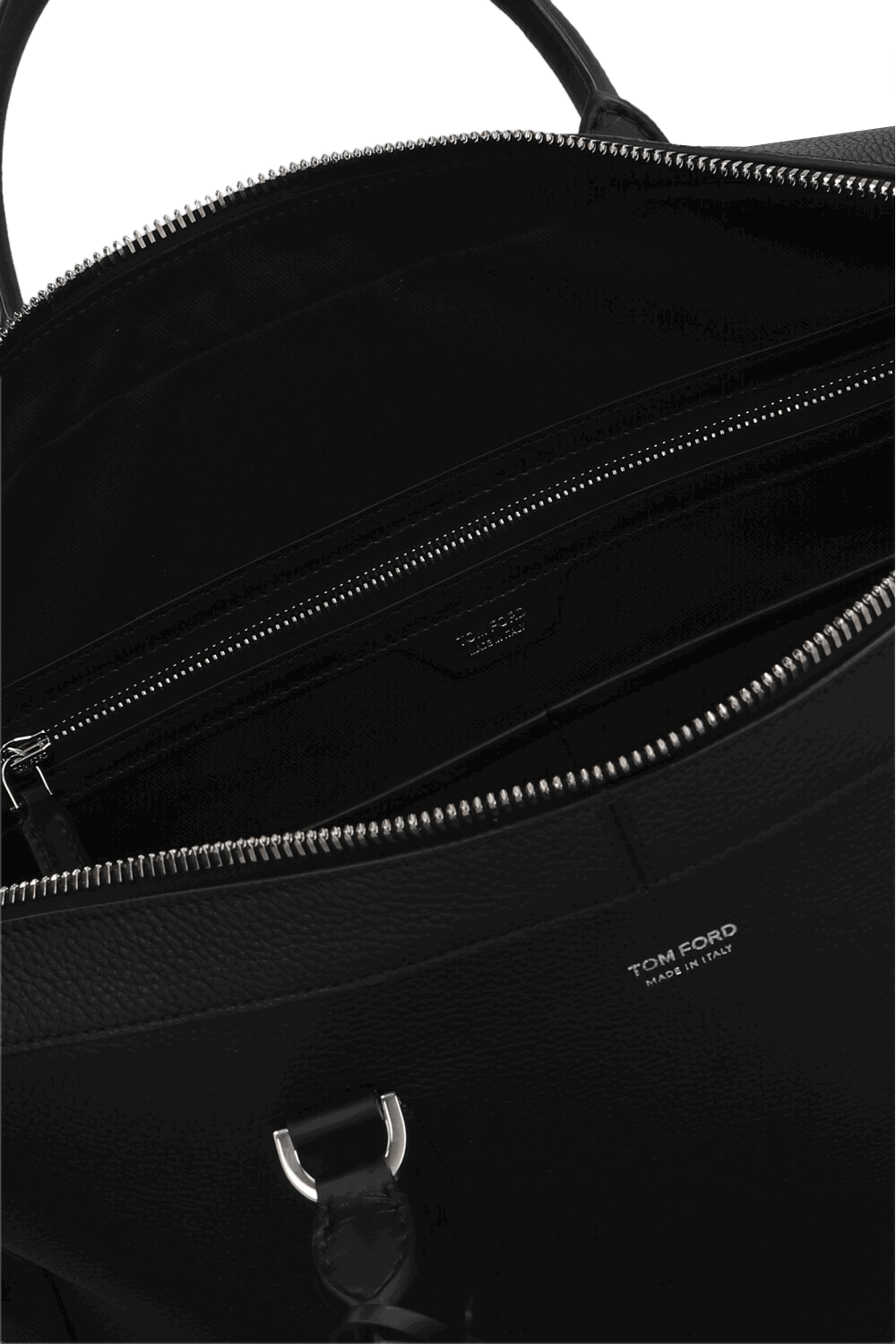 Elliot מגורען עור Briefcase