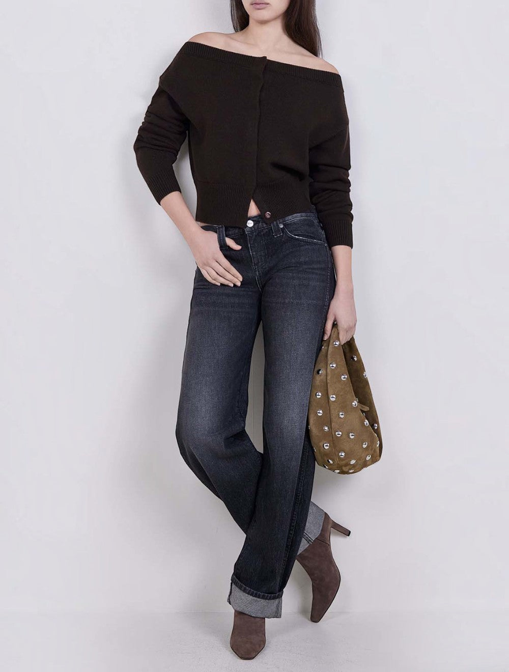 ג'ינס Karo מותן בינוני Barrel Leg