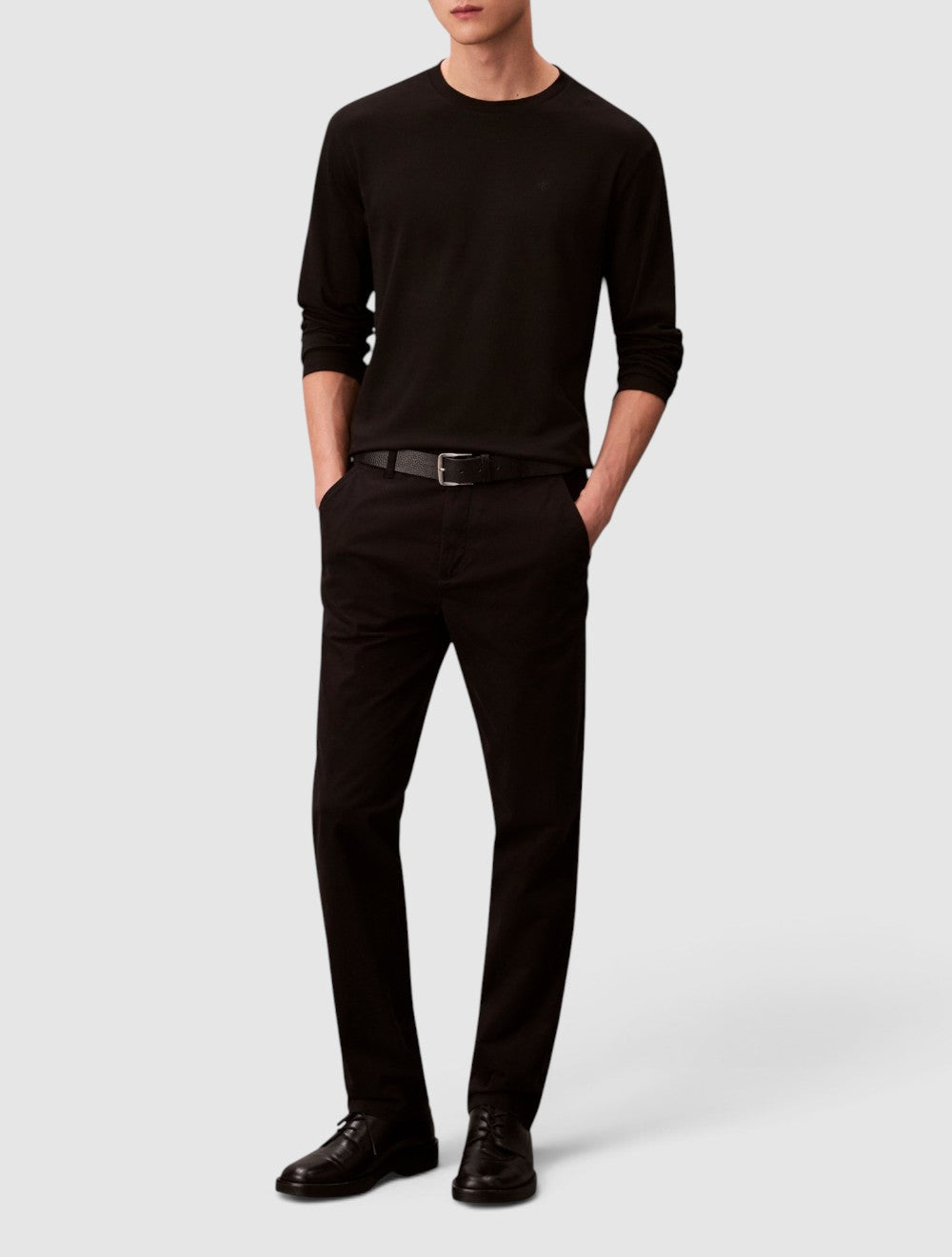 טי שירט Supima Interlock Long-Sleeved