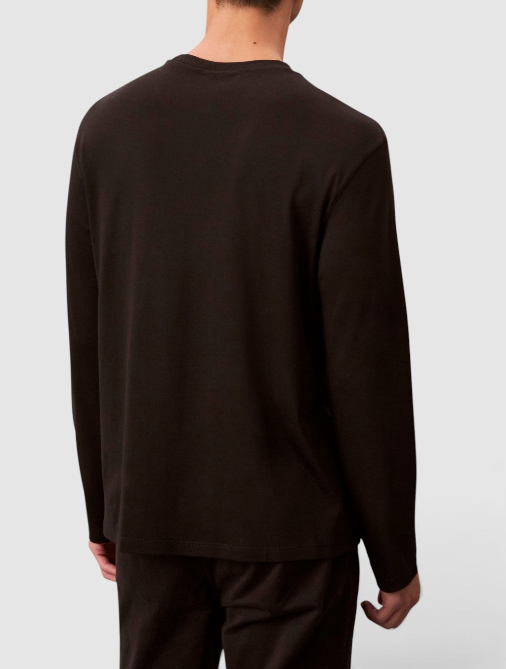 טי שירט Supima Interlock Long-Sleeved