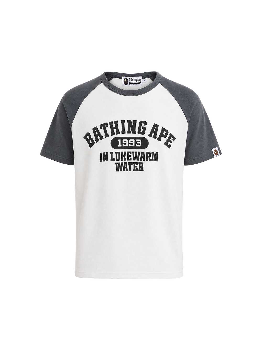 טי שירט Bathing Ape Raglan כותנה