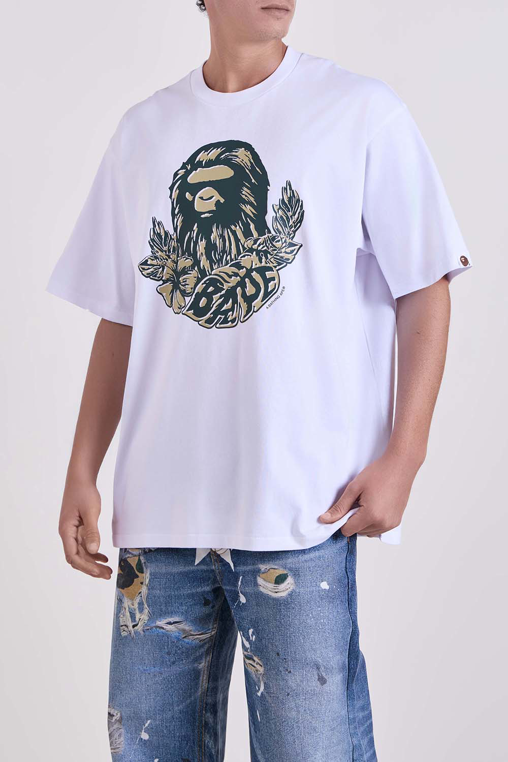 טי שירט Resort Ape Head רלקסד פיט כותנה