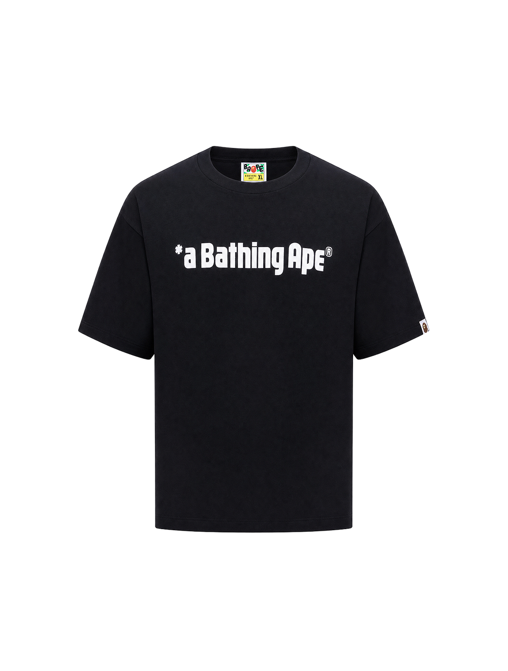 טי שירט Bathing Ape לוגו רלקסד פיט כותנה