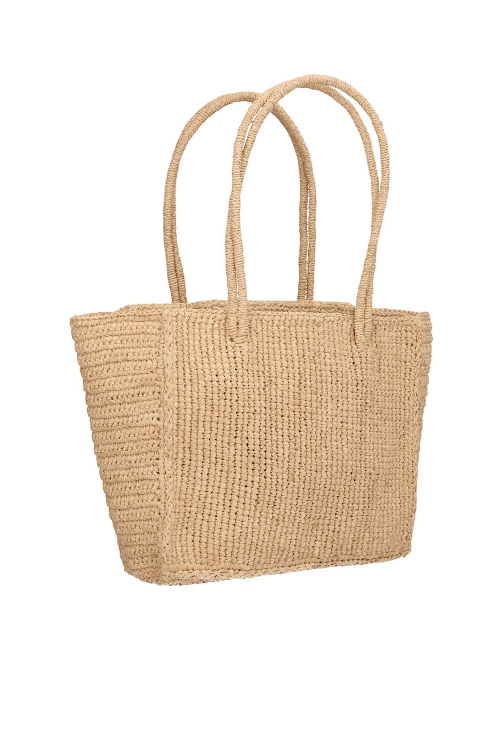 תיק כתף Handbag רפיה בינוני