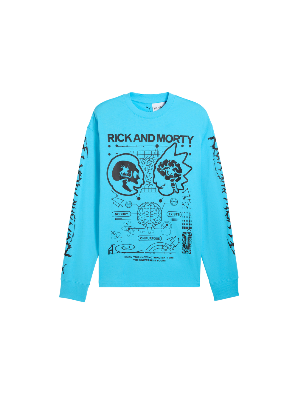 טי שירט Puma Hoops x Rick & Morty שרוול ארוך כדורסל
