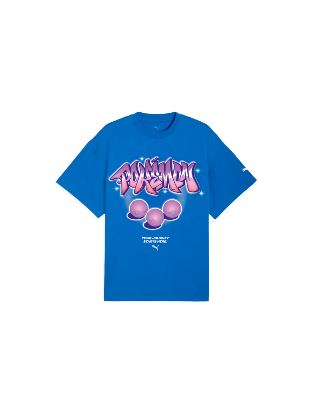 טי שירט Puma x Pokémon אוברסייז