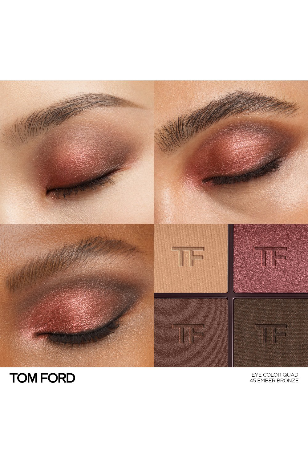 EYE COLOR QUAD CREME 45 Ember Bronze