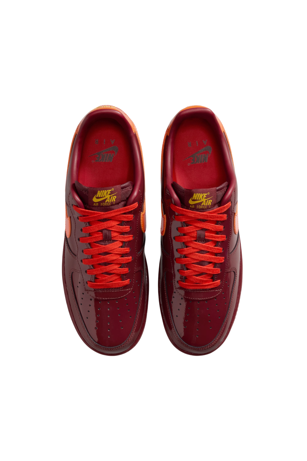 סניקרס עור לכה Air Force 1