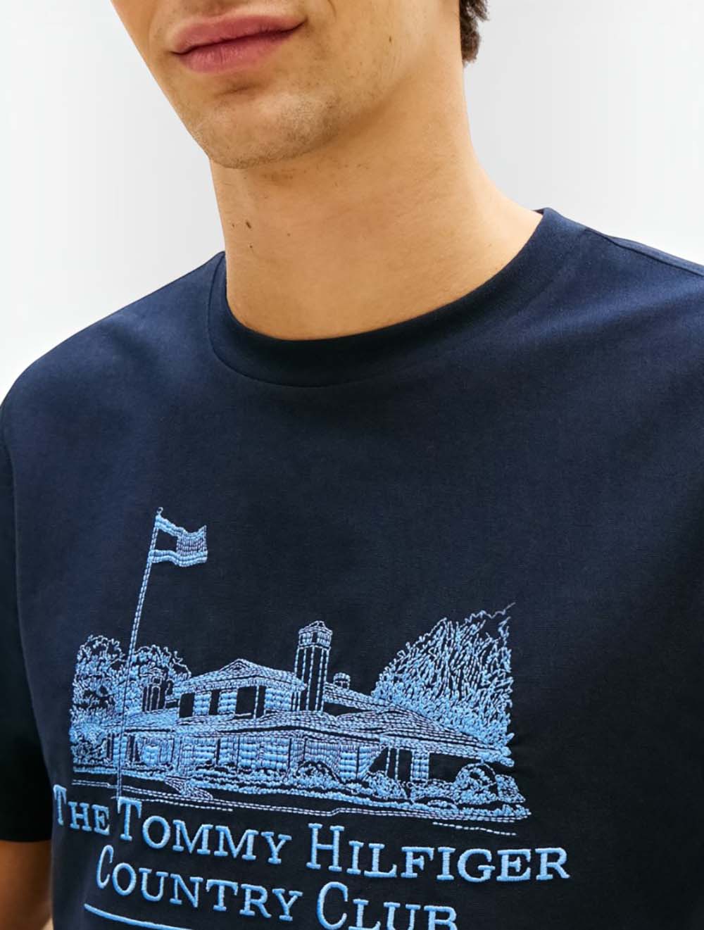 טי שירט כותנה בגזרה רגילה