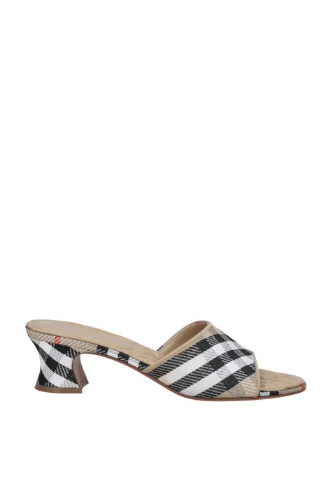 כפכפי מיולס עקב סולאן BURBERRY