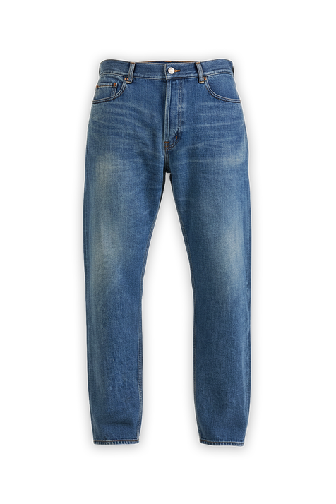 מכנסי ג'ינס בגזרה ישרה