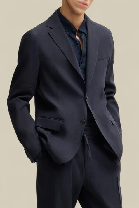 ז'קט מחוייט מפשתן BOSS