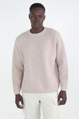 תמונת דוגמן קידמית של Alpaca Wool-Blend Crewneck Sweater