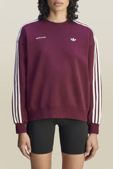 ספורטי אנד ריץ' X אדידס סווטשירט ADIDAS ORIGINALS