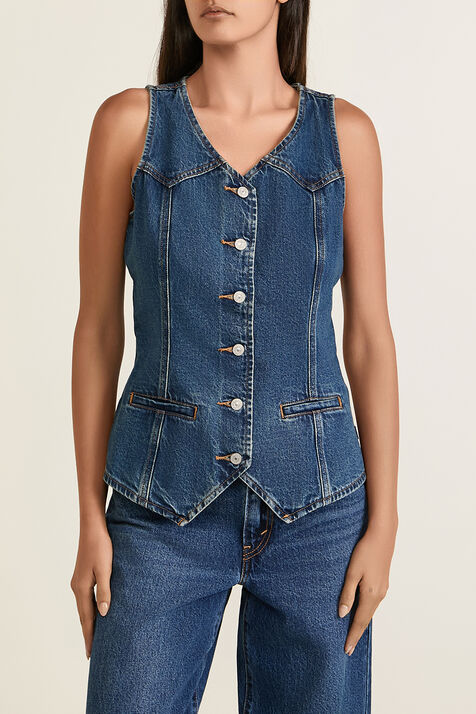 וסט ג'ינס סלים פיט LEVI`S