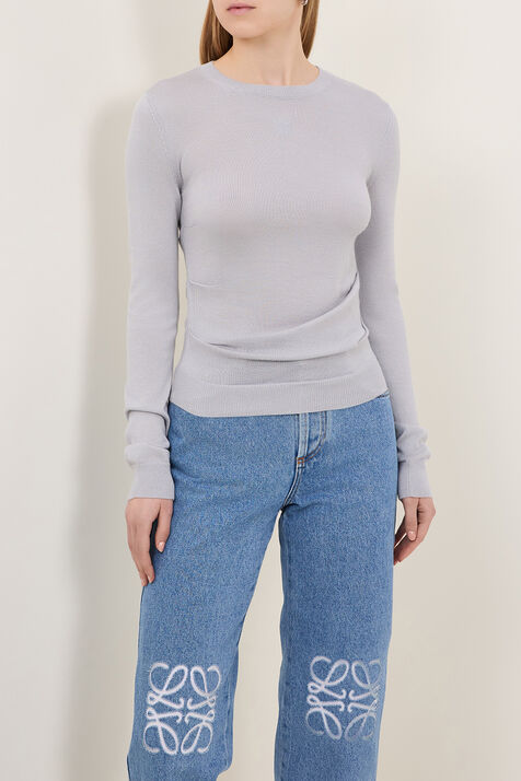 חולצת טי מקשמיר ומשי LOEWE