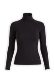 תמונה קידמית של Wool-Blend Turtleneck Base Layer