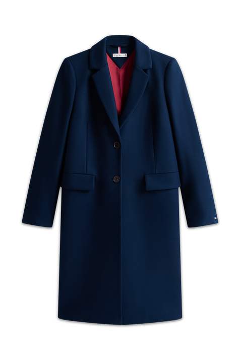 מעיל עם צמר וקשמיר TOMMY HILFIGER