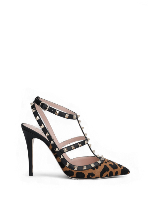 נעלי עקב מנומרות VALENTINO GARAVANI