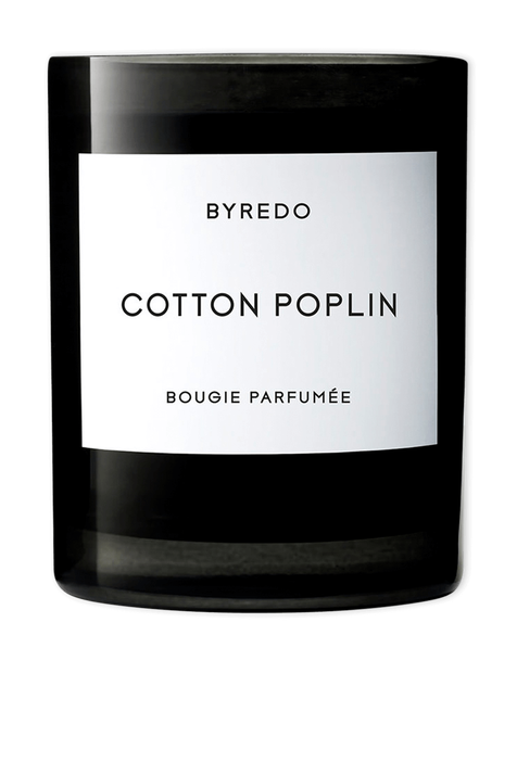 Cotton Poplin Candle 240 gr BYREDO
