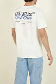 תמונת דוגמן אחורית של חולצת טי אוף וויט תל אביב במהדורה מוגבלת