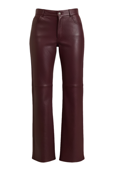 מכנסי עור מתרחבים