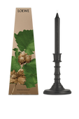 תמונה אחורית של LOEWE Roasted Hazelnut Wax Candleholder
