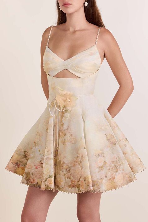 שמלת מיני רומנטית ZIMMERMANN