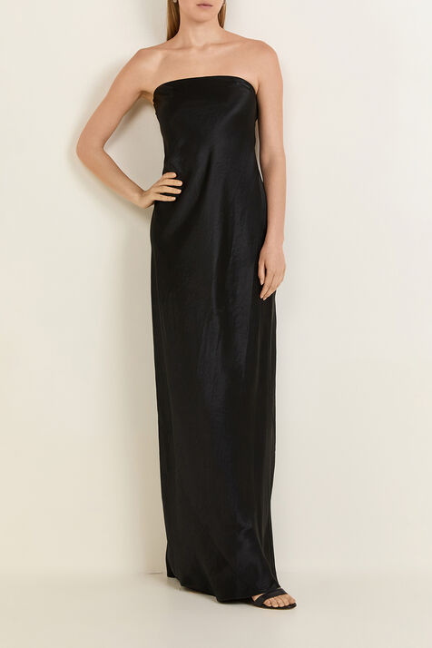 שמלת סטרפלס מקסי VINCE