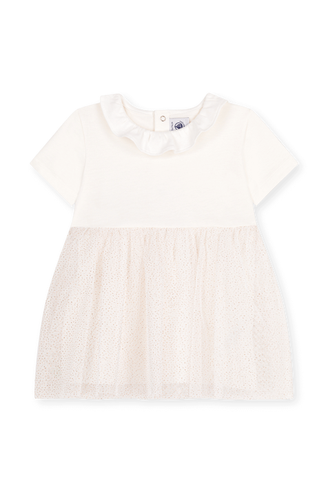 שמלה - גילאי 18-36 חודשים PETIT BATEAU