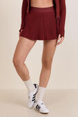 תמונת דוגמן קידמית של Varsity HR Pleated Tennis Skirt