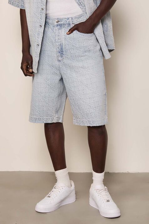 מכנסי ג'ינס קצרים אוברסייז KSUBI