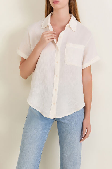 חולצה מכופתרת קצרה LEVI`S